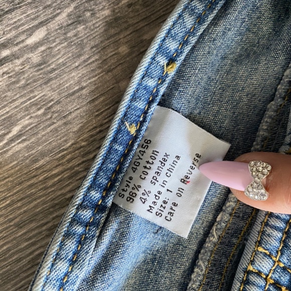 MUDD Stretch Flare Jeans Med-Light Wash - Picture 4 of 5